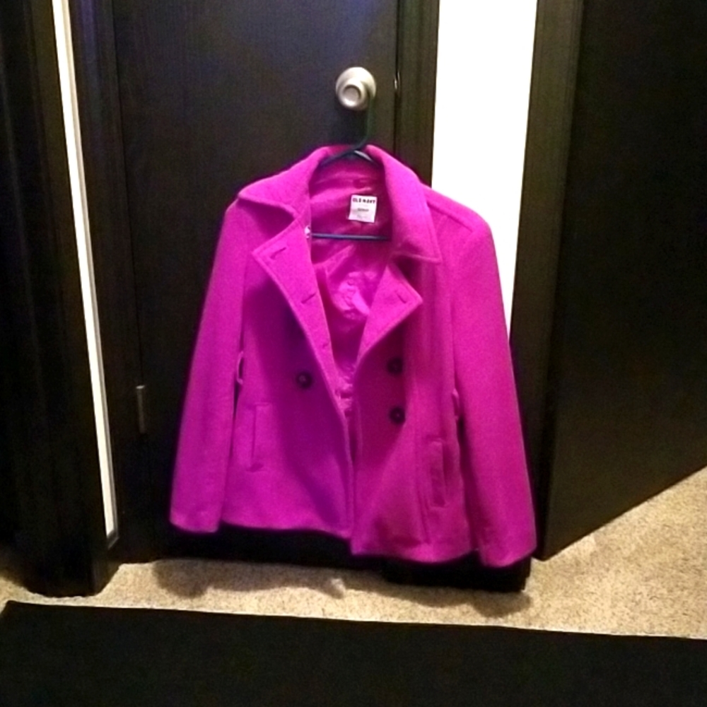 Coat Brand Old Navy Size XS Purple